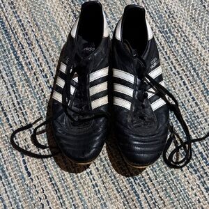 Adidas Classic Black and White Cleats